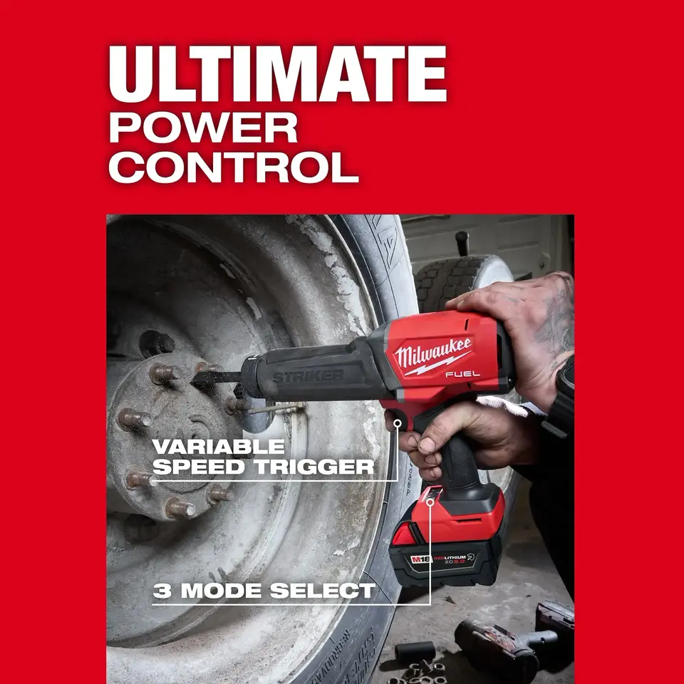 Milwaukee M18 FUEL STRIKER Hammer Chisel feature graphic 6 of 12