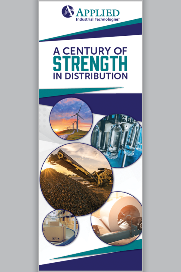 Banner Stand - A Century of Strength in Distribution