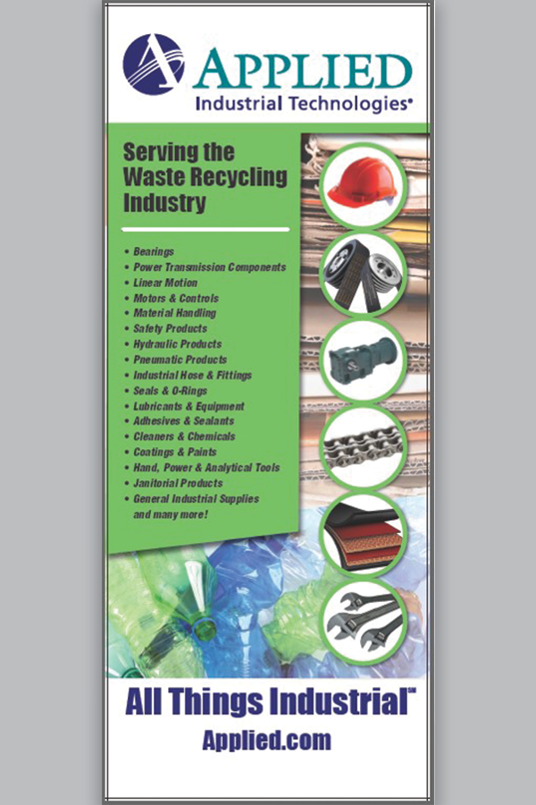 Banner Stand - ServingtheWasteRecyclingIndustry2017a