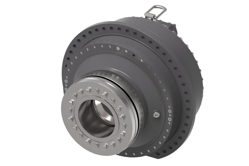 ICMB cam lobe motor, rear view