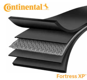 Continental Fortress XP conveyor belt, close view