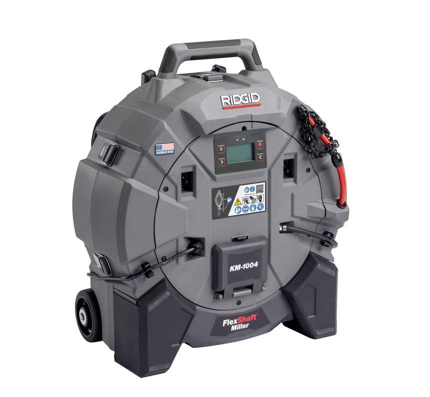 RIDGID KM-1004 FlexShaft Milling Machine, 120V 60Hz tool-only configuration