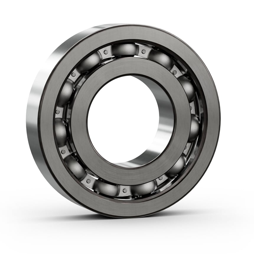 SKF CeraDrive hybrid ceramic bearing, front view