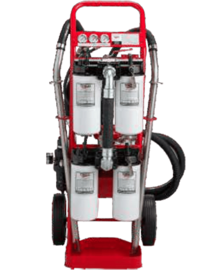 Trico portable cart-style filtration system