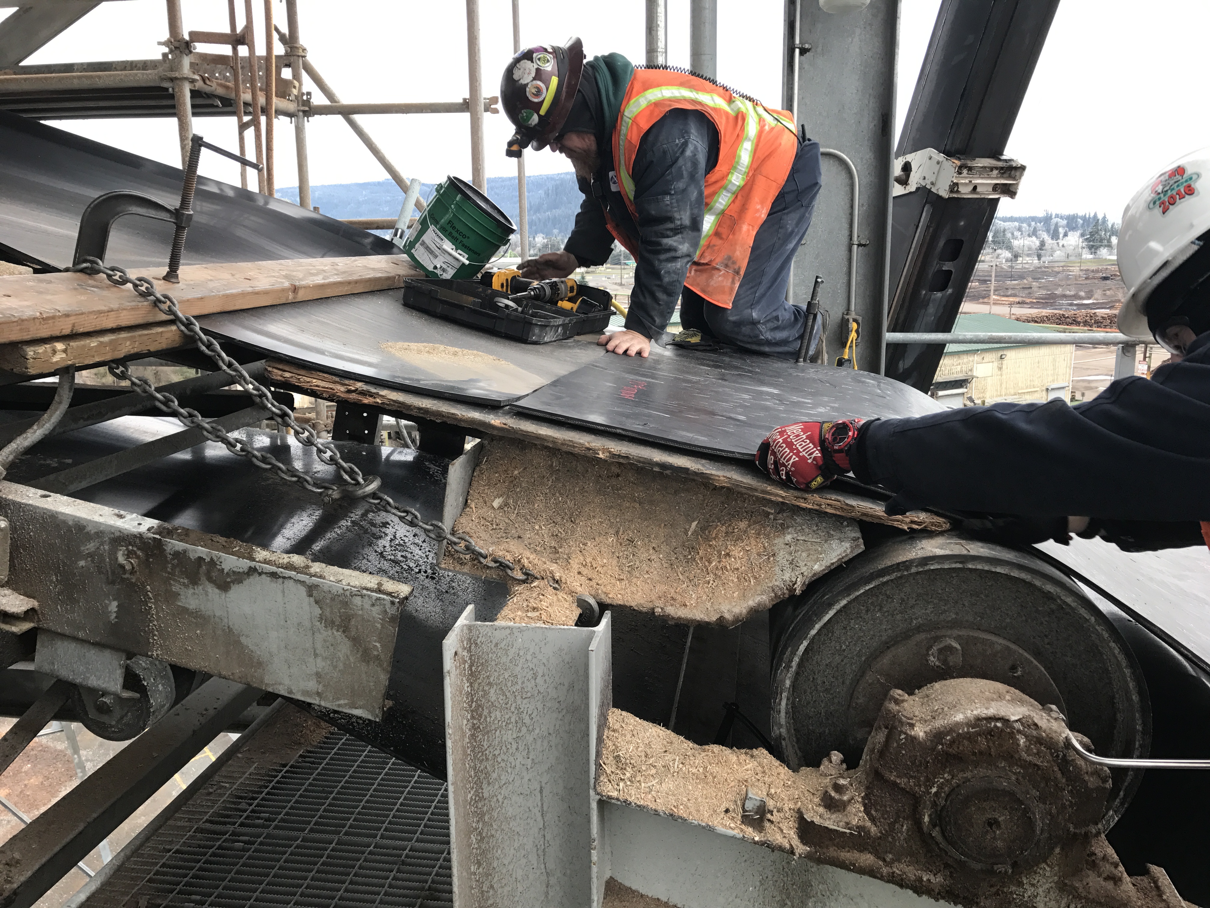 On-site mechanical service