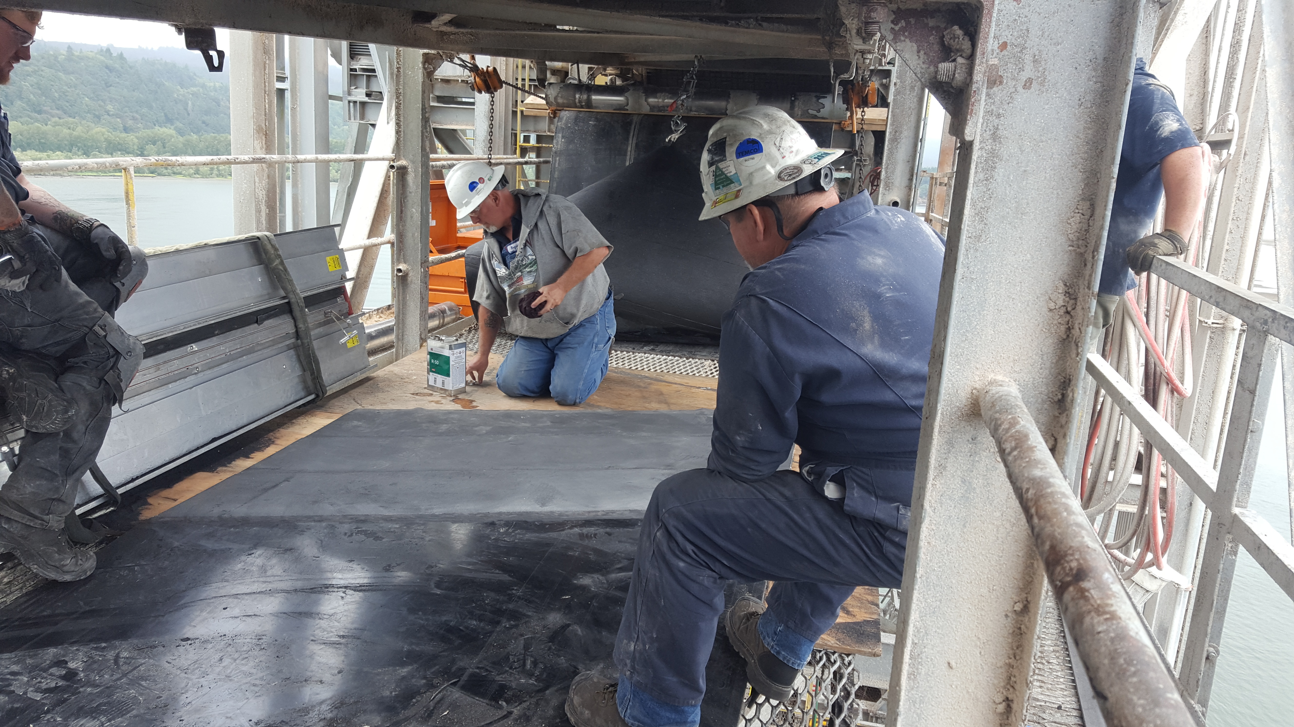 Belt service in the field