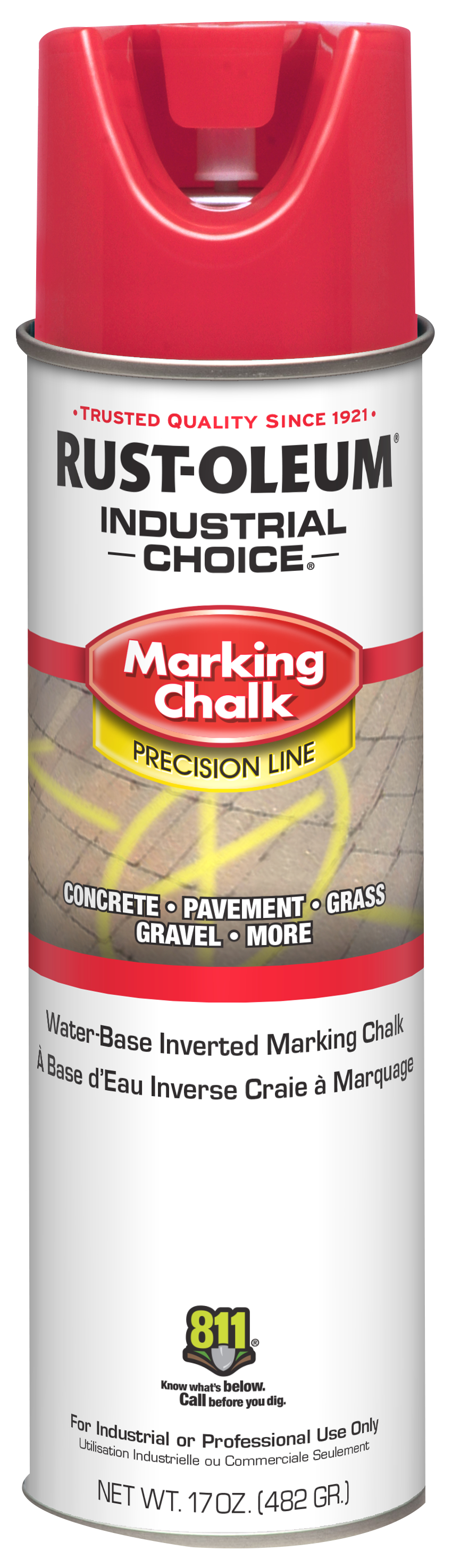 Rust-Oleum industrial chalk marking