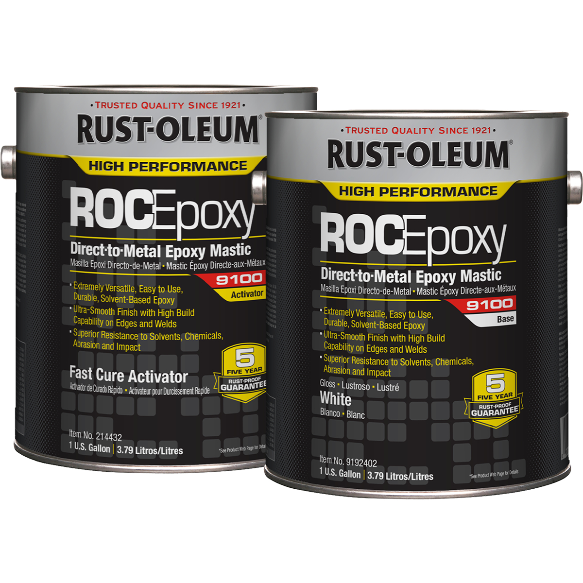 Rust-Oleum metal protective coatings