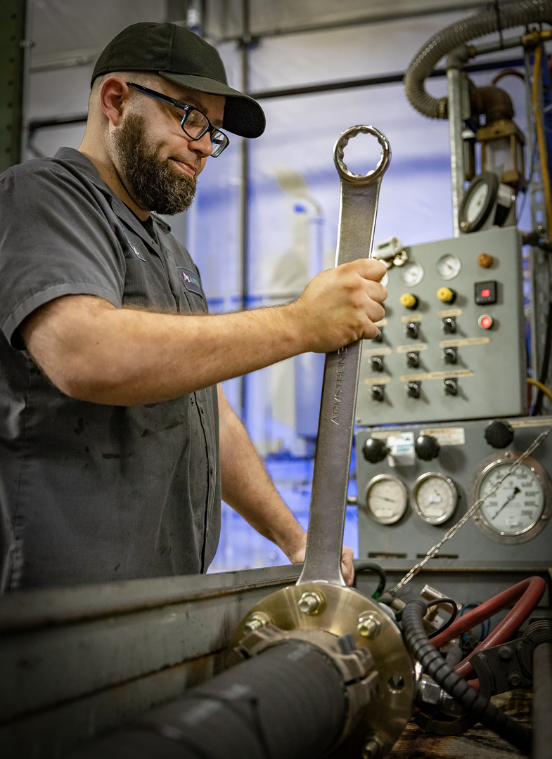 Applied hose shop fabrication and assembly