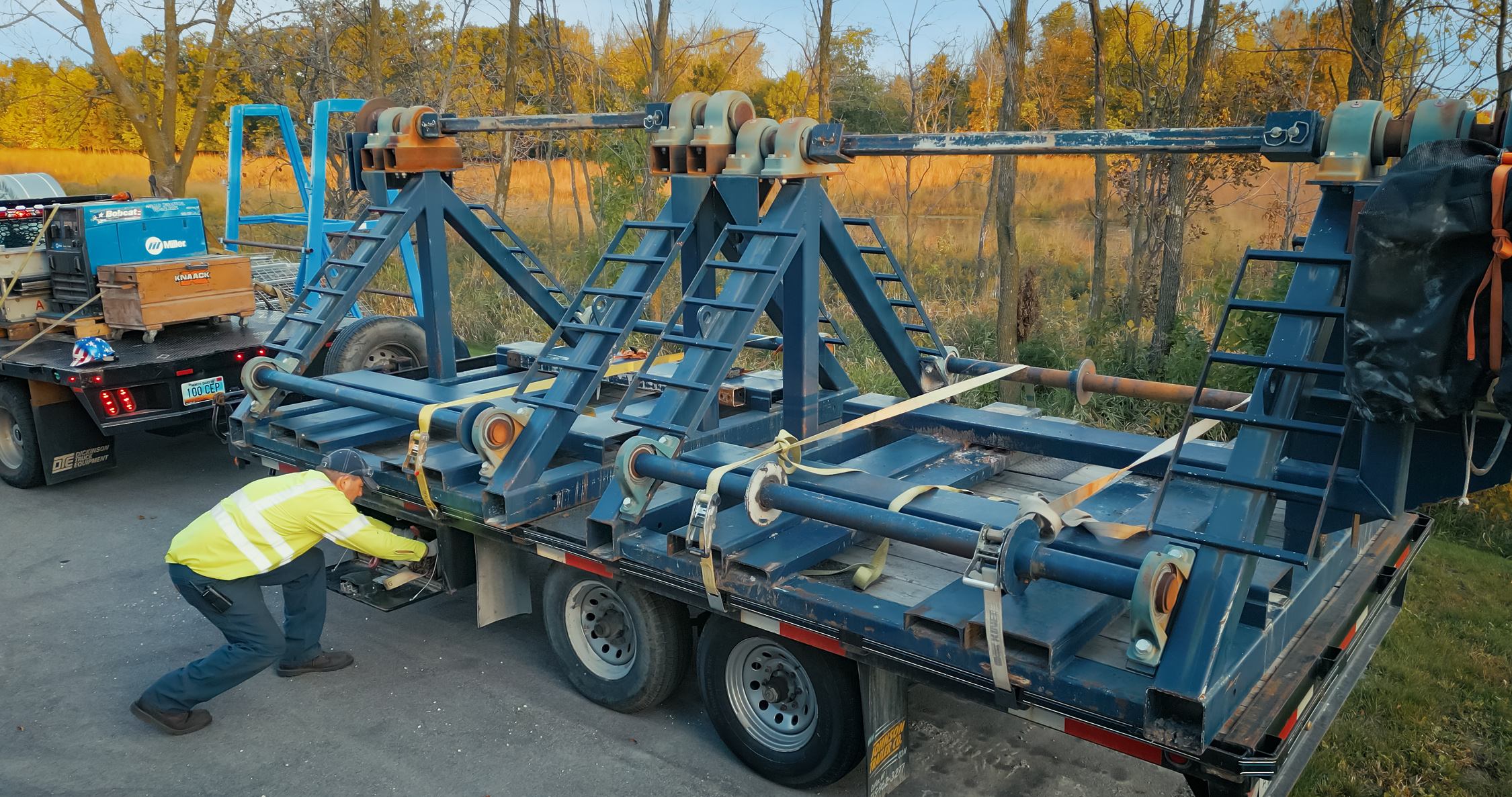 Field service installation work