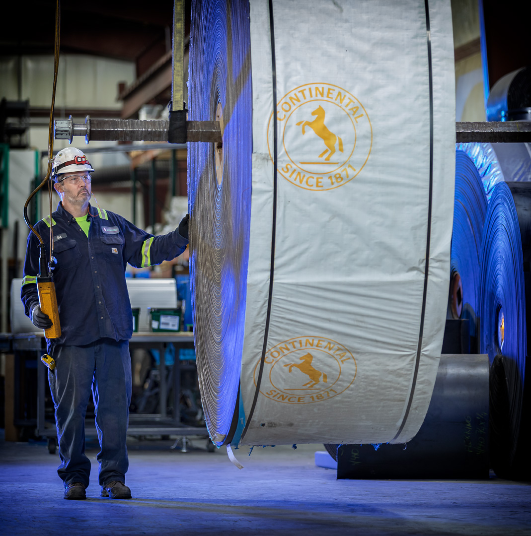 Conveyor belt fabrication