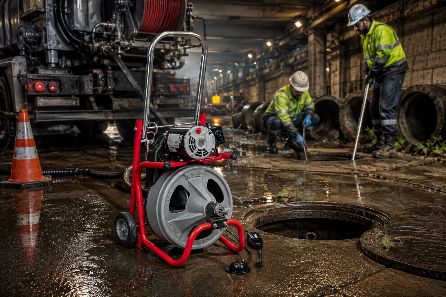 RIDGID drain cleaning equipment