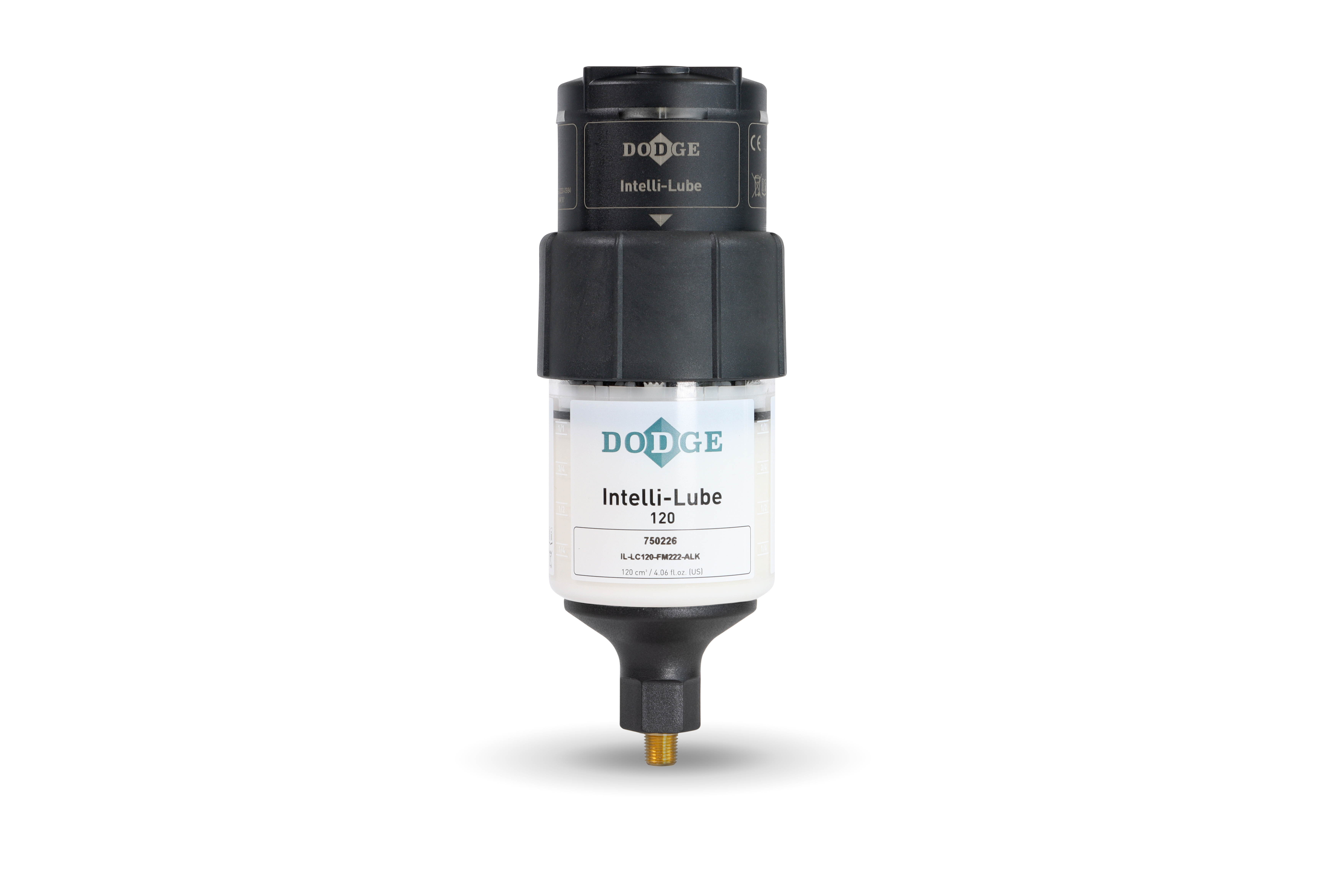 Intelli-Lube drive and 120 cc cartridge assembly