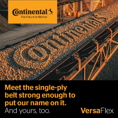 Continental VersaFlex conveyor belt key visual