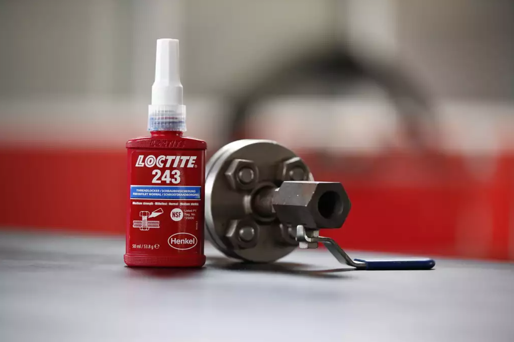 Loctite threadlocker product display lineup