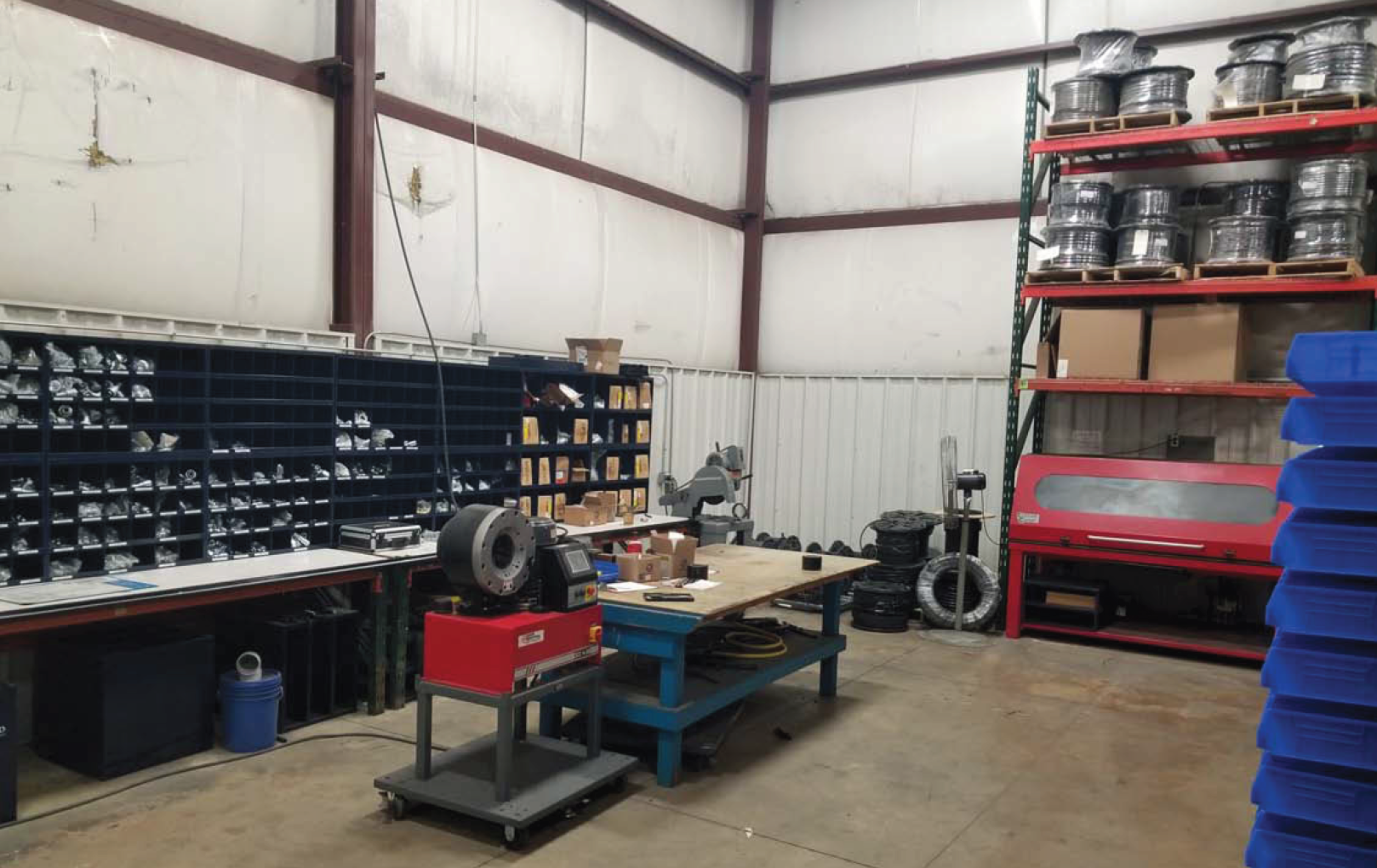 Appleton Rubber & Repair Shop facility, single source for hose & fluid power